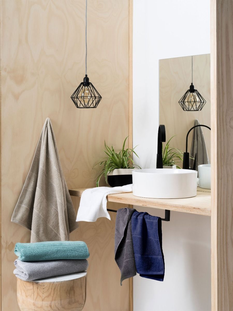 Velour Stripe Towel Collection